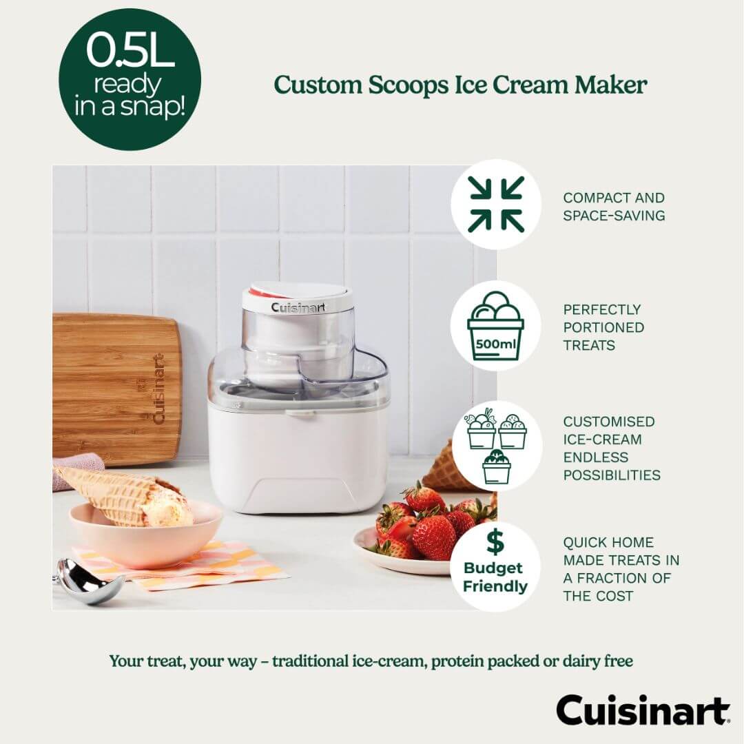 Cuisinart Custom Scoops Ice-Cream Maker 500ml