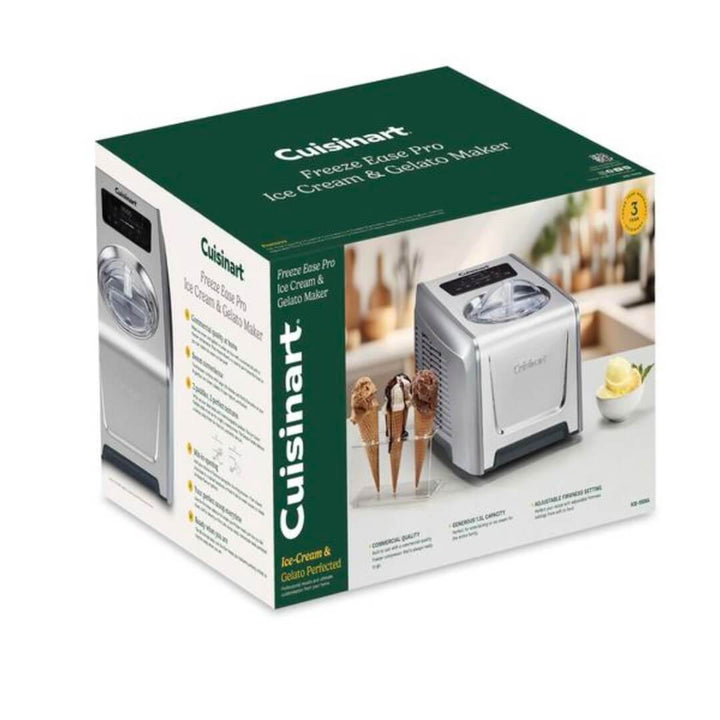 Cuisinart Elite Freeze Ease Pro Ice-Cream & Gelato Maker 1.5L