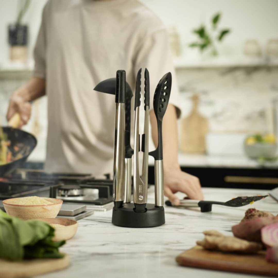 Joseph Joseph Fusion Silicone Set with Stand 5pce