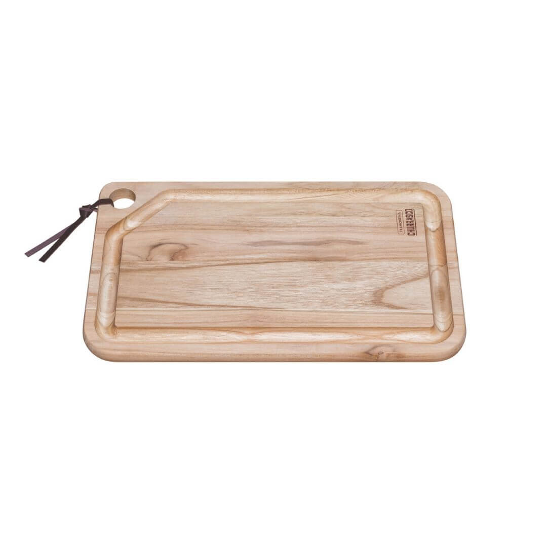 Tramontina Teak Cutting Board with Groove