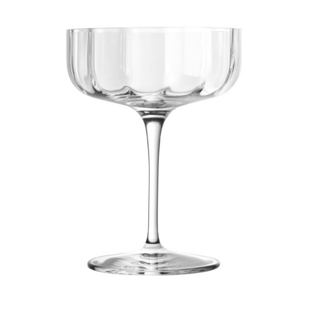 Luigi Bormioli Jazz Cocktail Coupe 300ml Glasses 4pce