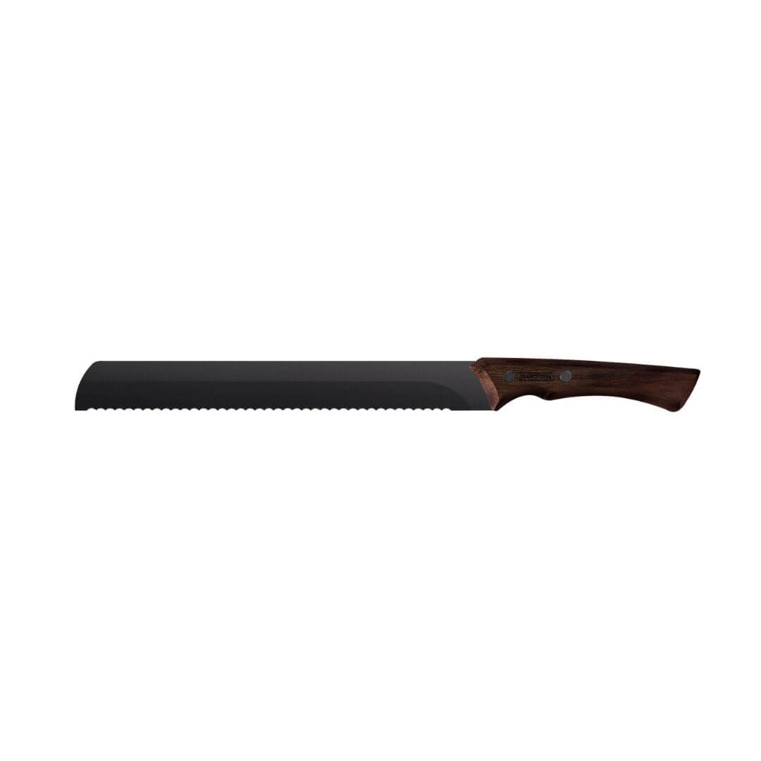 Tramontina Churrasco Black Serrated Knife 25cm