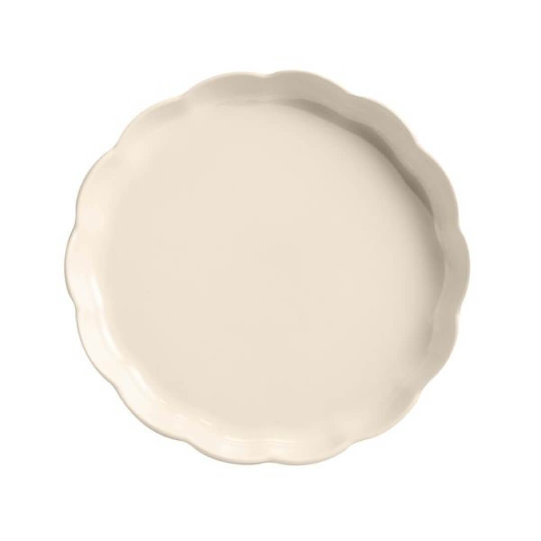 Emile Henry Madeleine Round Tart Dish Clay