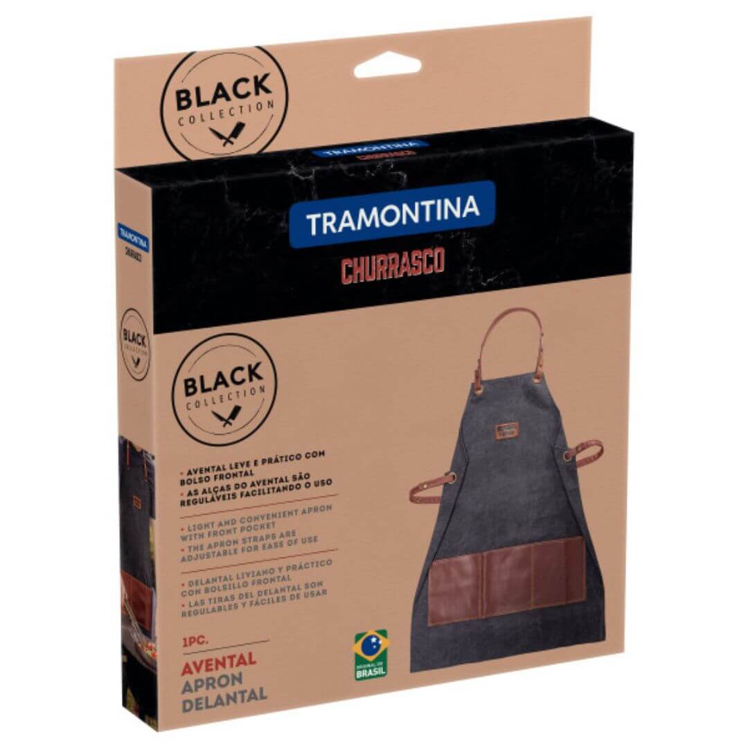 Tramontina Churrasco BBQ Apron Black