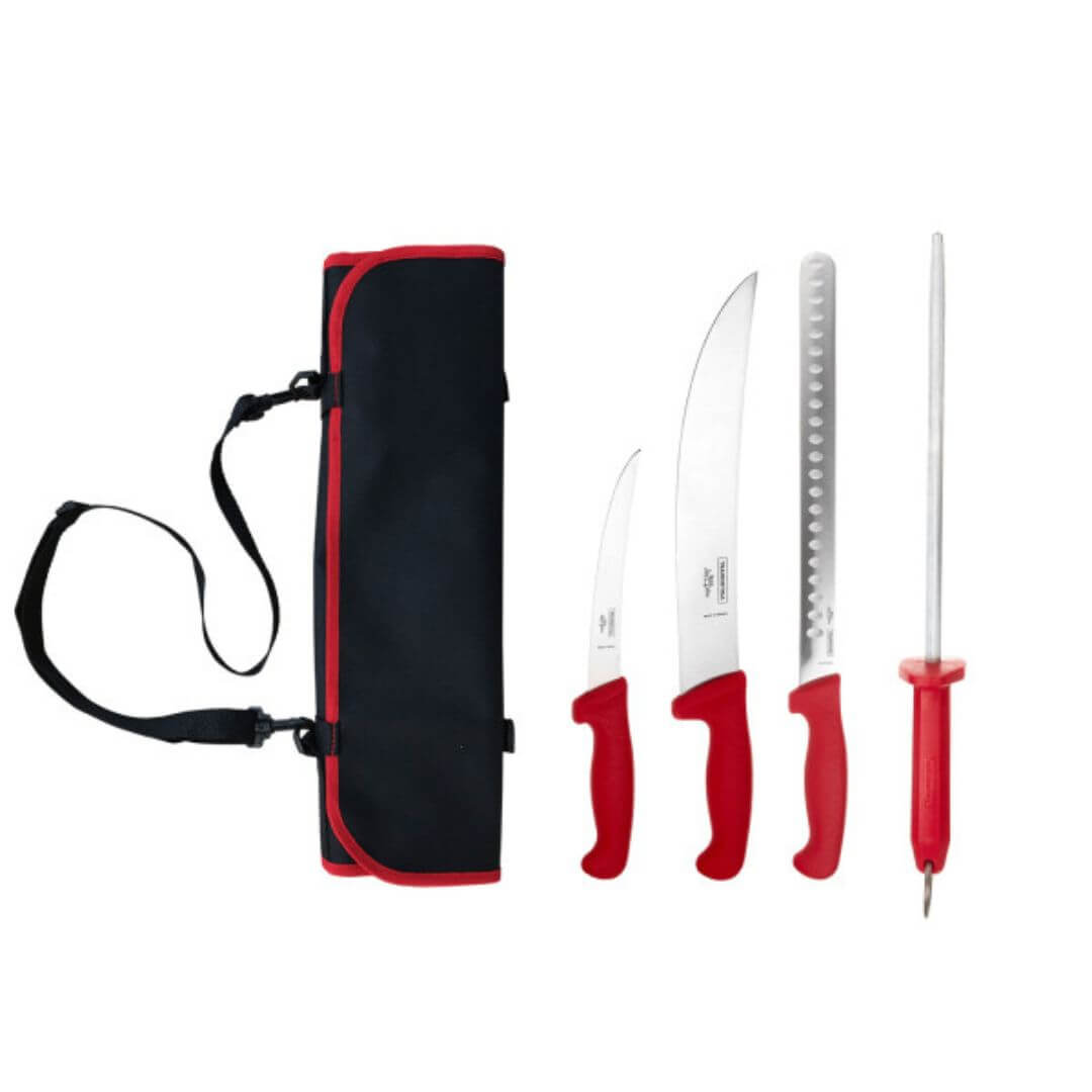 Tramontina Low & Slow Knife Set with Pouch 5pce