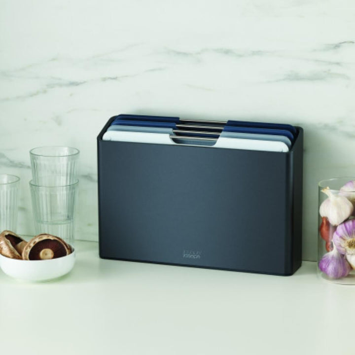 Joseph Joseph Folio Graphite Chopping Board Set 4pce