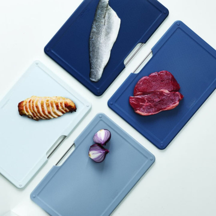 Joseph Joseph Folio Graphite Chopping Board Set 4pce