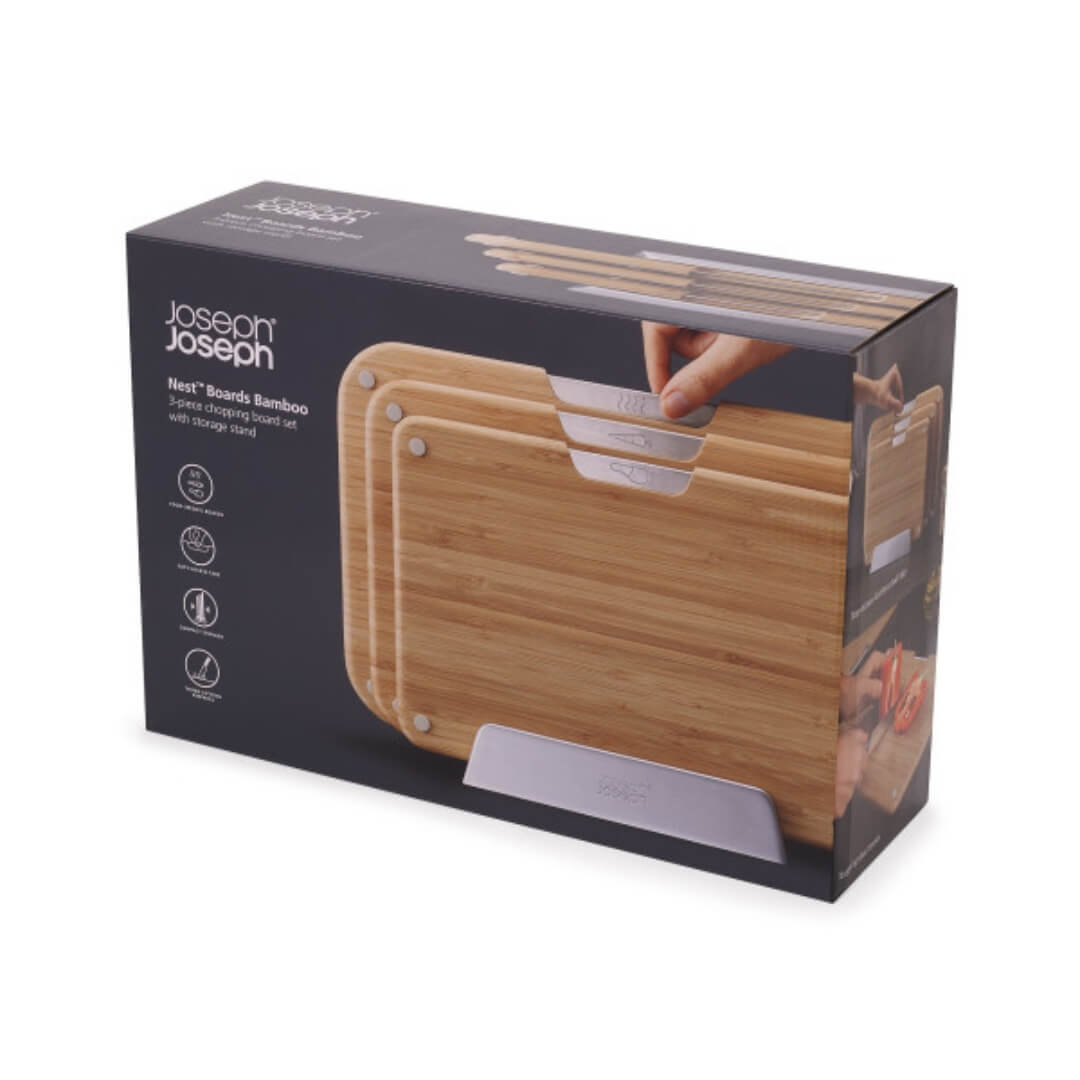 Joseph Joseph Nest Bamboo Board Set 3pce