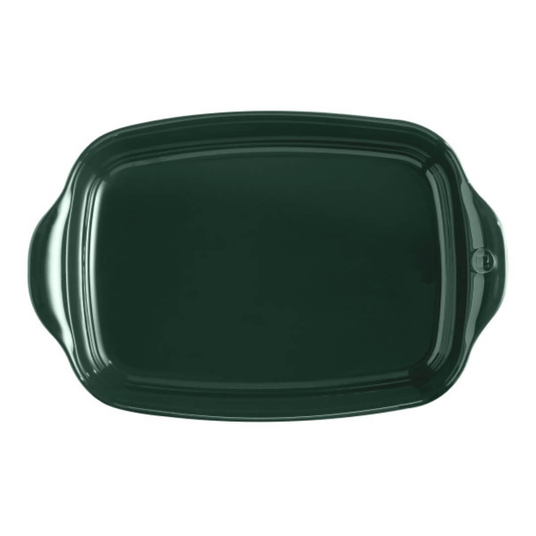 Emile Henry Large Rectangular Oven Dish Cedar