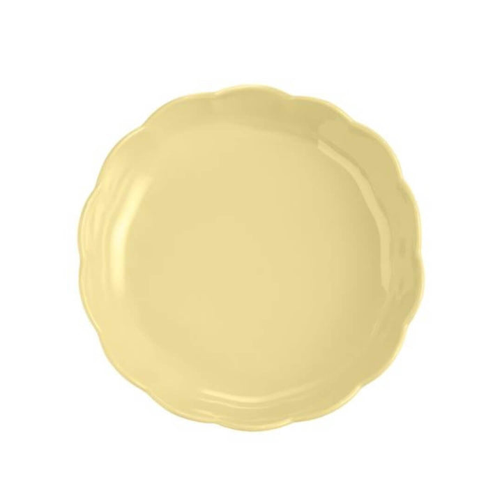 Emile Henry Madeleine Round Dish Vanilla