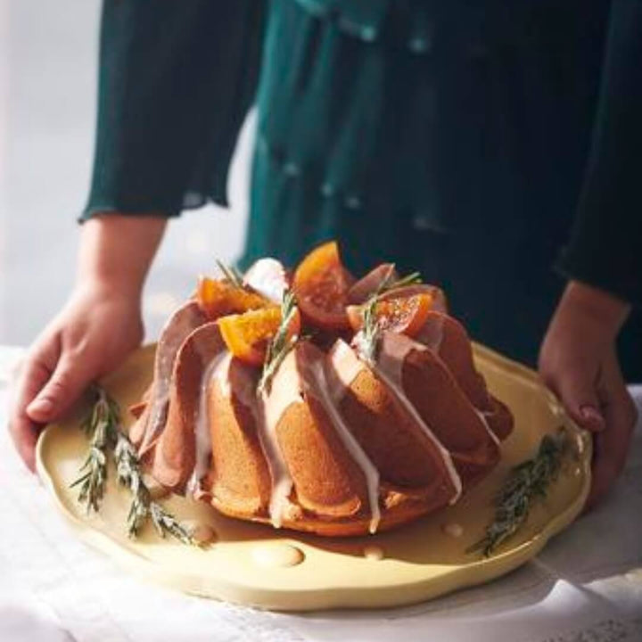 Emile Henry Madeleine Round Platter Vanilla