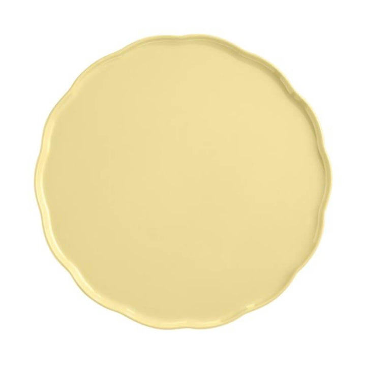 Emile Henry Madeleine Round Platter Vanilla