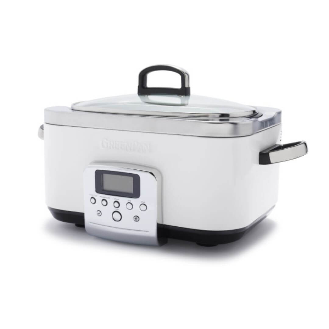 Greenpan 6L Slow Cooker Cloud Cream