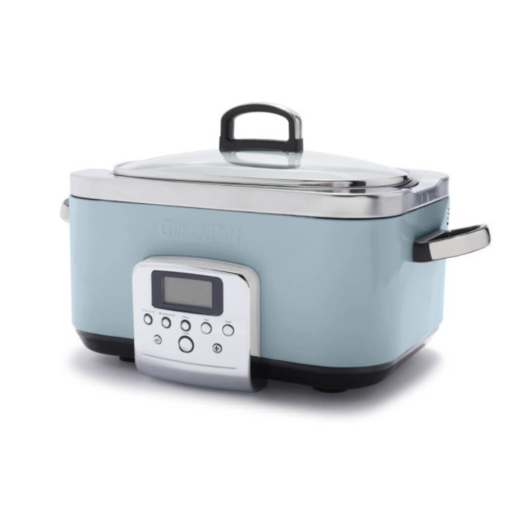 Greenpan 6L Slow Cooker Blue Haze