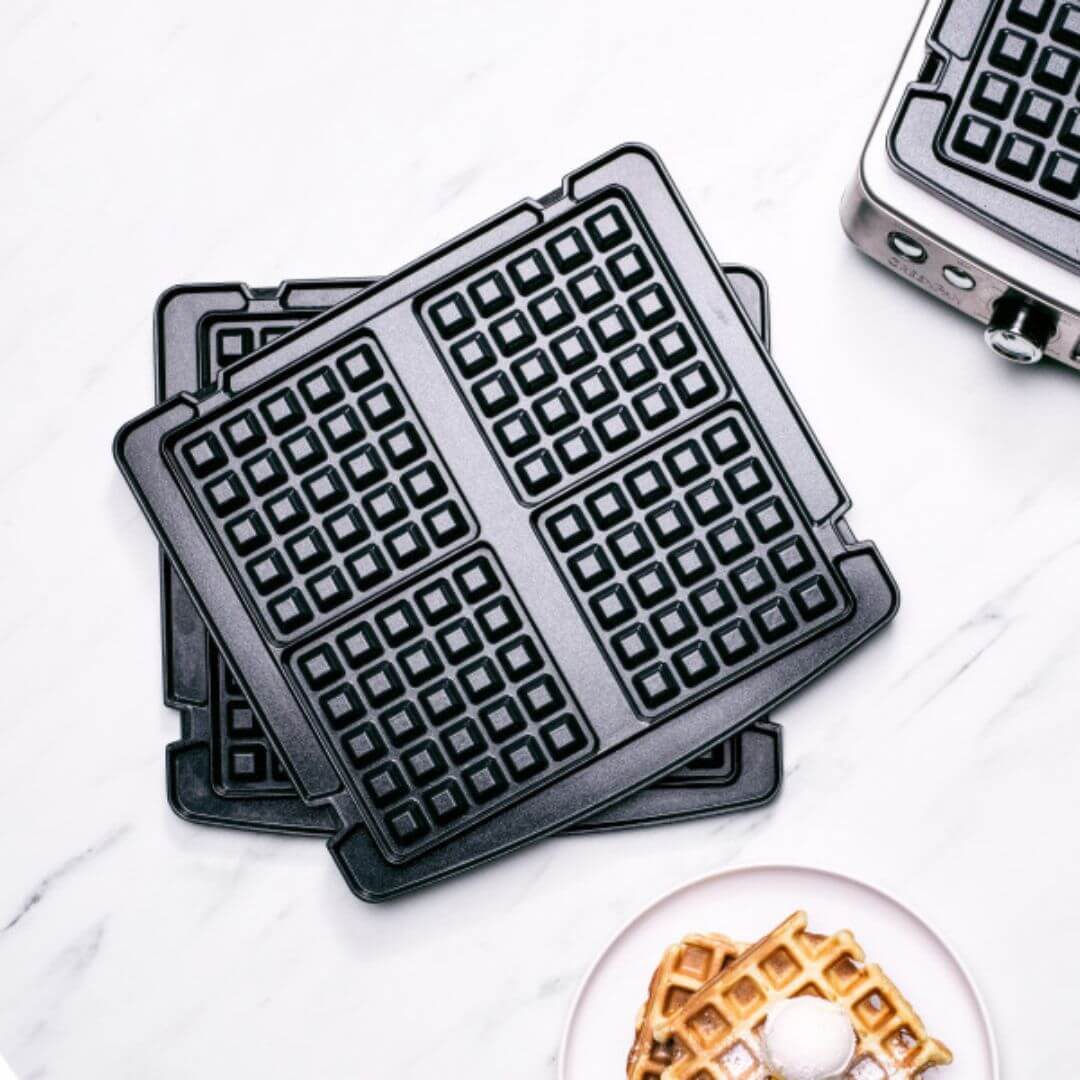 GreenPan Contact Grill (Attachment) Waffle Plates