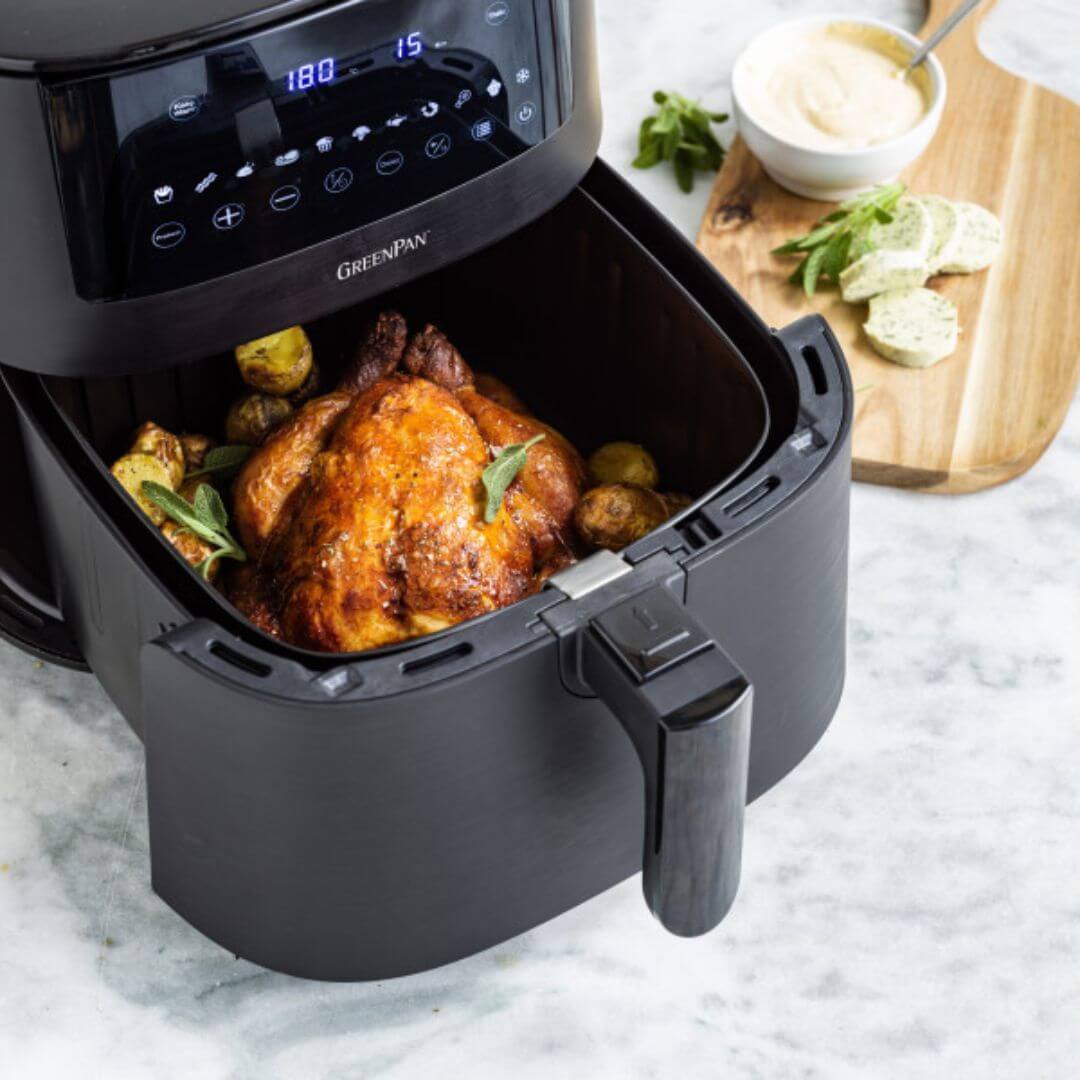 GreenPan Bistro Airfryer 7.2L Black
