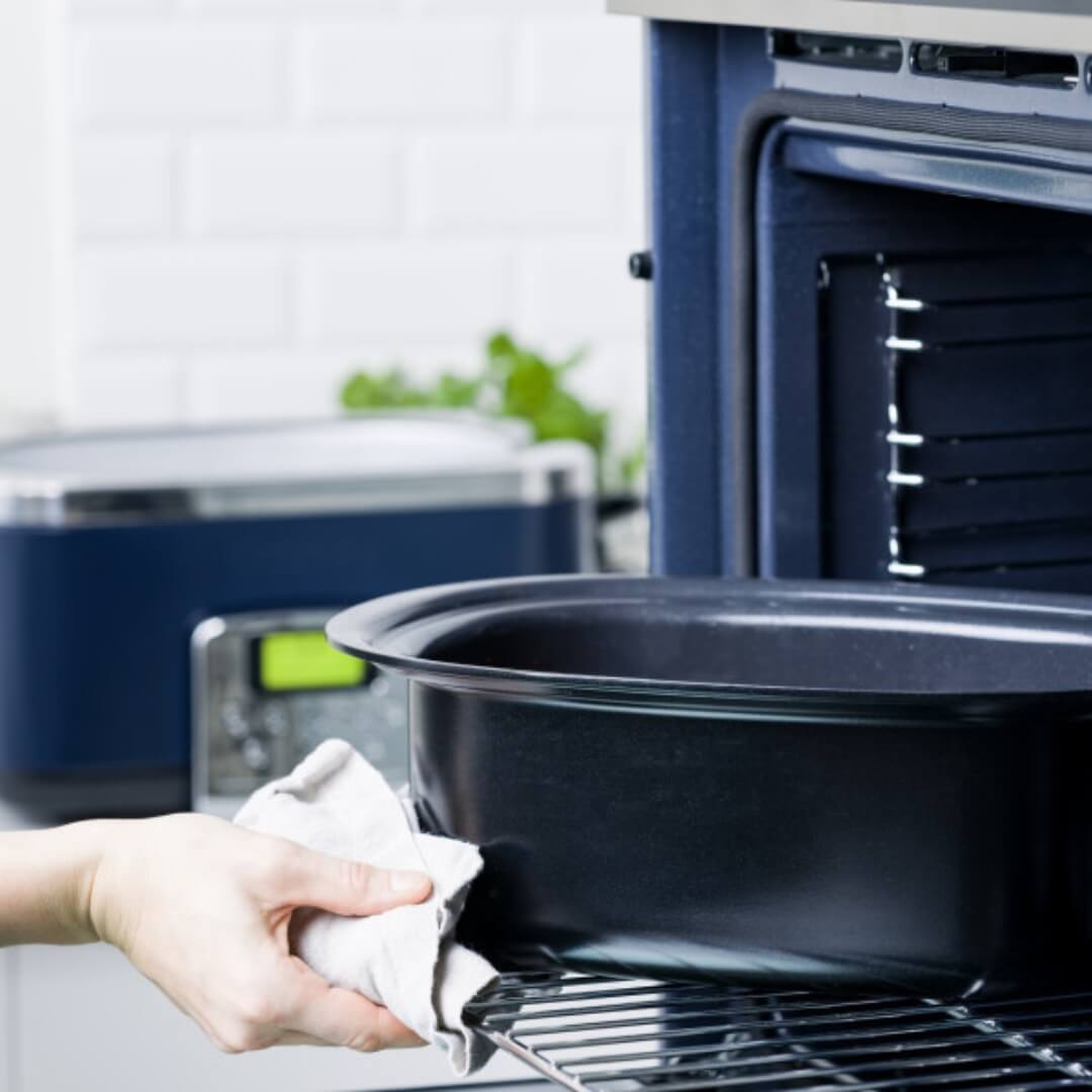 GreenPan Bistro Slow Cooker 6L Oxford Blue