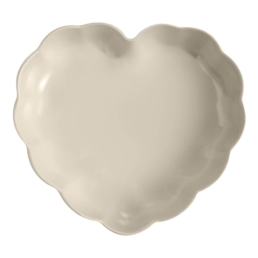 Emile Henry Madeleine Heart Dish Clay
