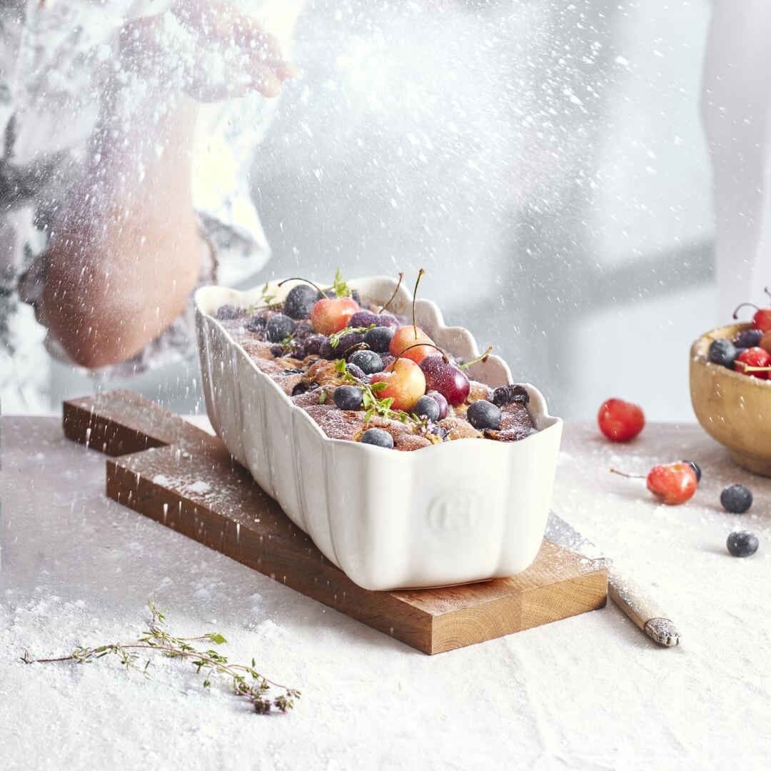 Emile Henry Madeleine Loaf Dish Clay