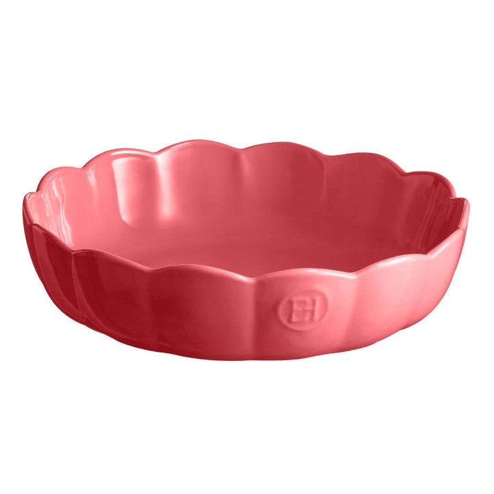 Emile Henry Madeleine Round Dish Rose Candy