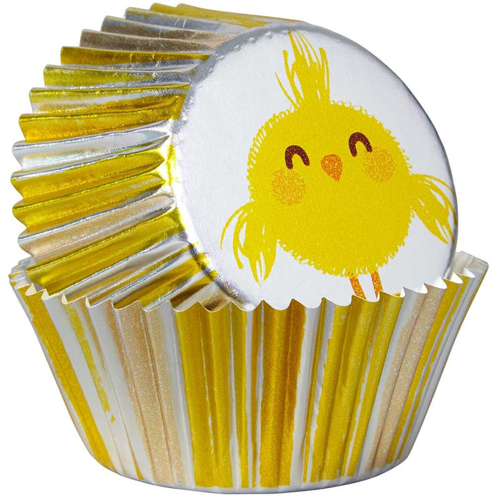 Wilton Standard Cup Foil Chick 24ct