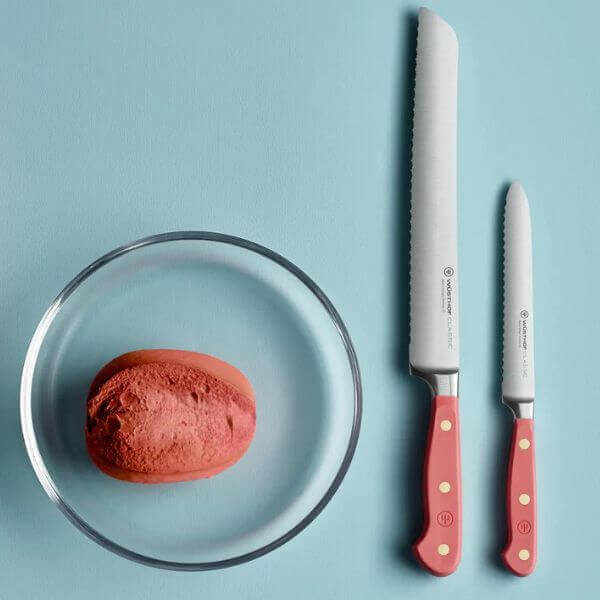 Wusthof Classic Bread Knife Coral Peach