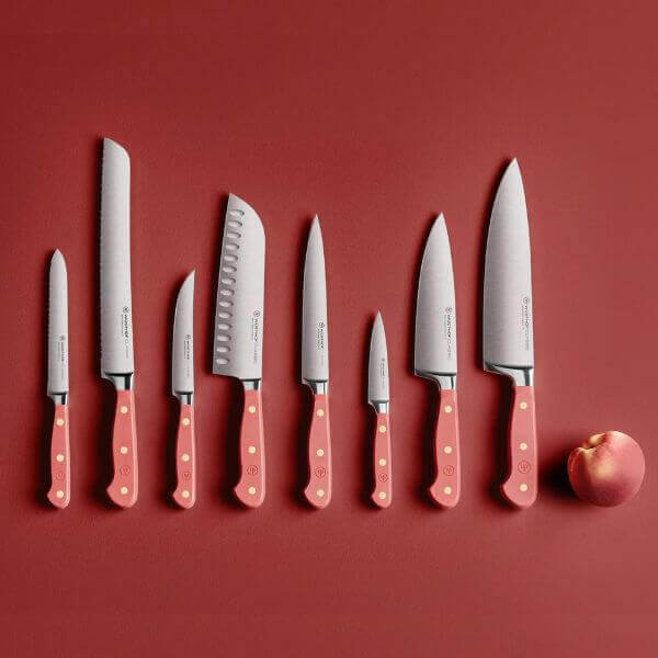Wusthof Classic Paring Knife 9cm Coral Peach