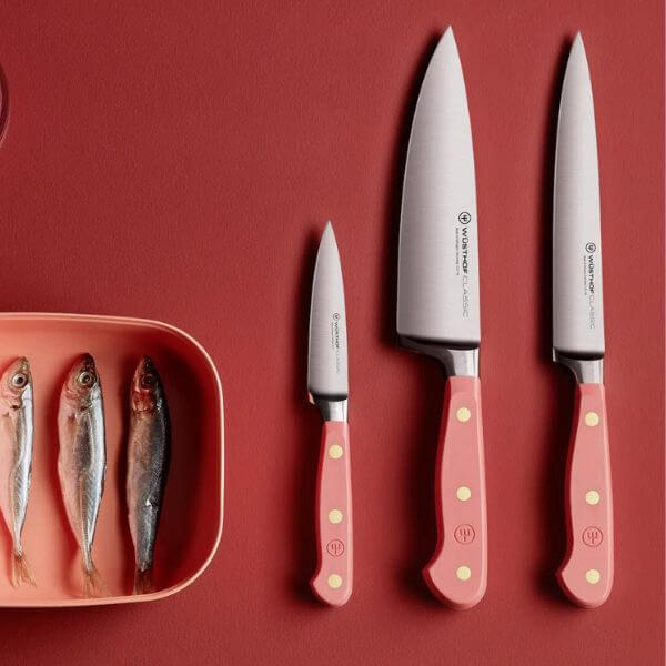 Wusthof Classic Paring Knife 9cm Coral Peach