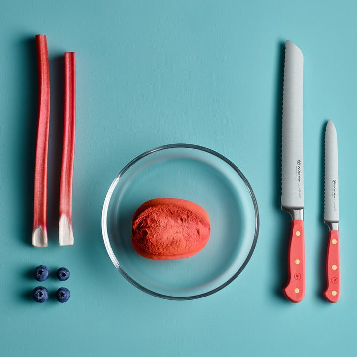 Wusthof Classic Colour Double-Serrated Bread Knife 23cm