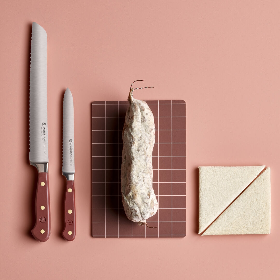 Wusthof Classic Colour Double-Serrated Bread Knife 23cm