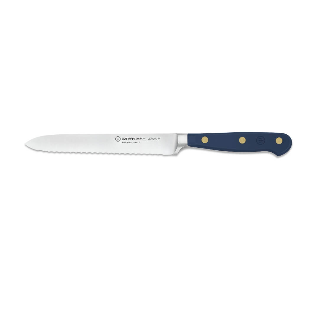 Wusthof Classic Colour Serrated Utility Knife 14cm