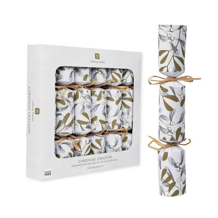 Talking Tables Christmas Crackers with Games 6pk