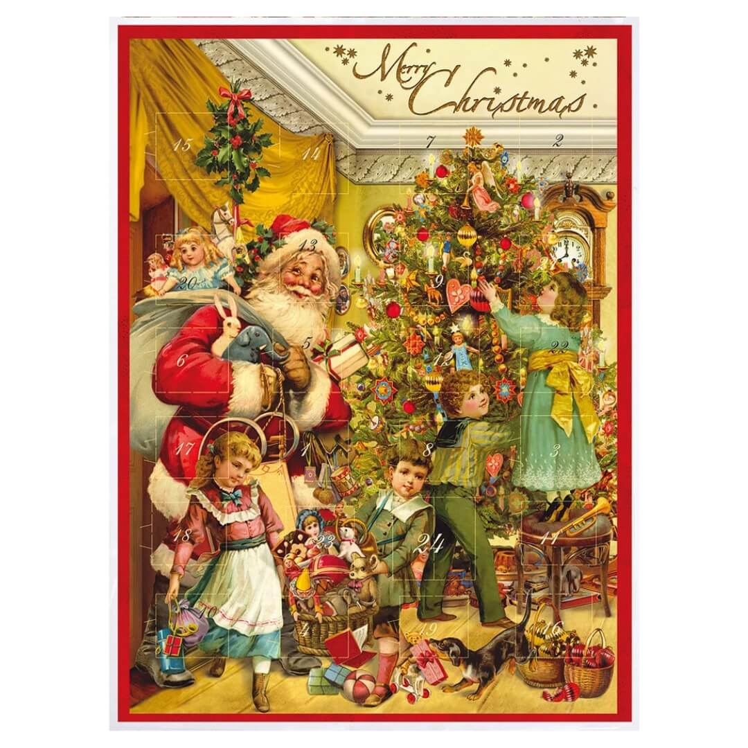 Heidel Chocolate Christmas Nostalgia Tree Advent Calendar