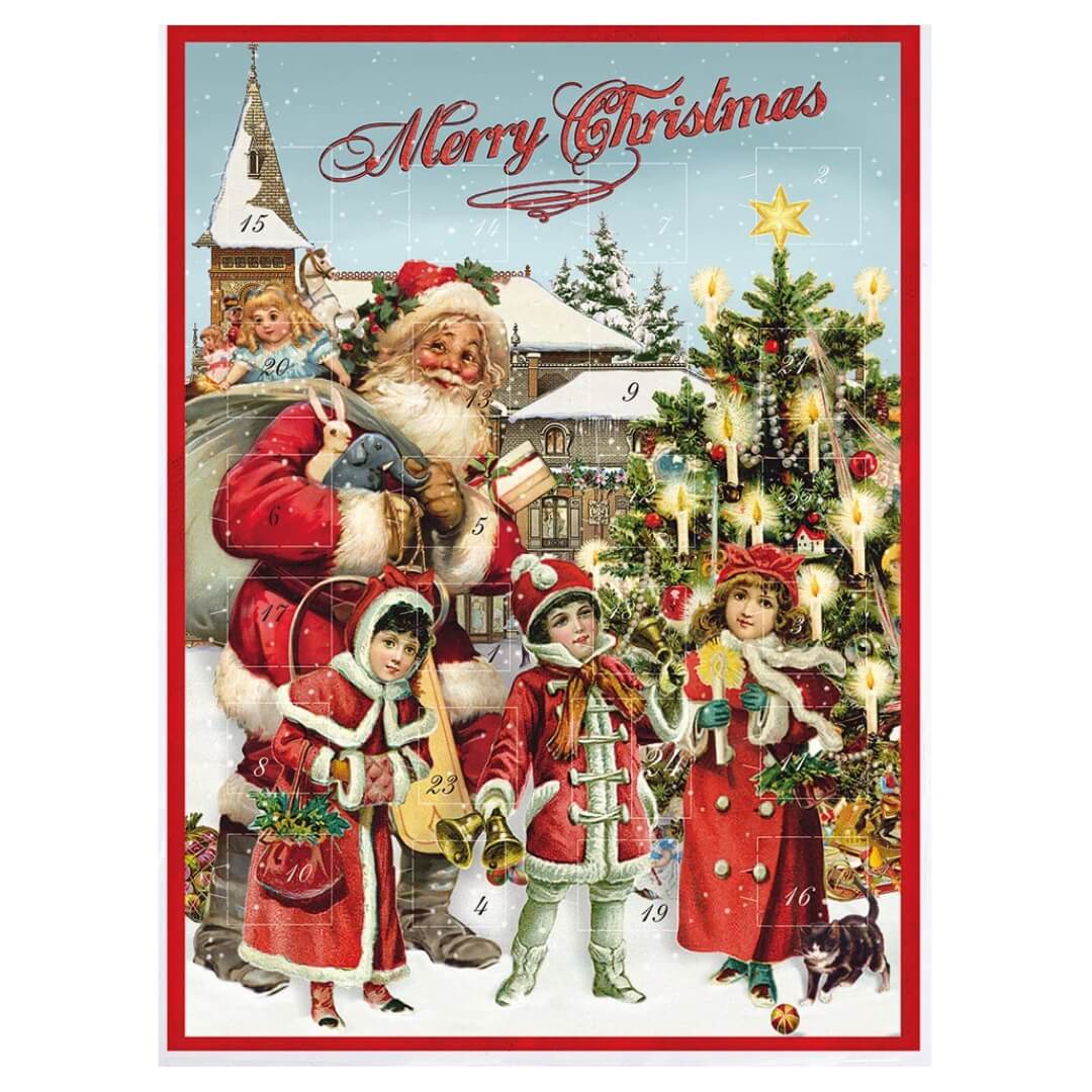 Heidel Chocolate Christmas Nostalgia Snow Advent Calendar