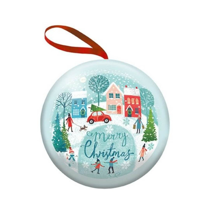 Windel Christmas Tin Bauble 6.5cm