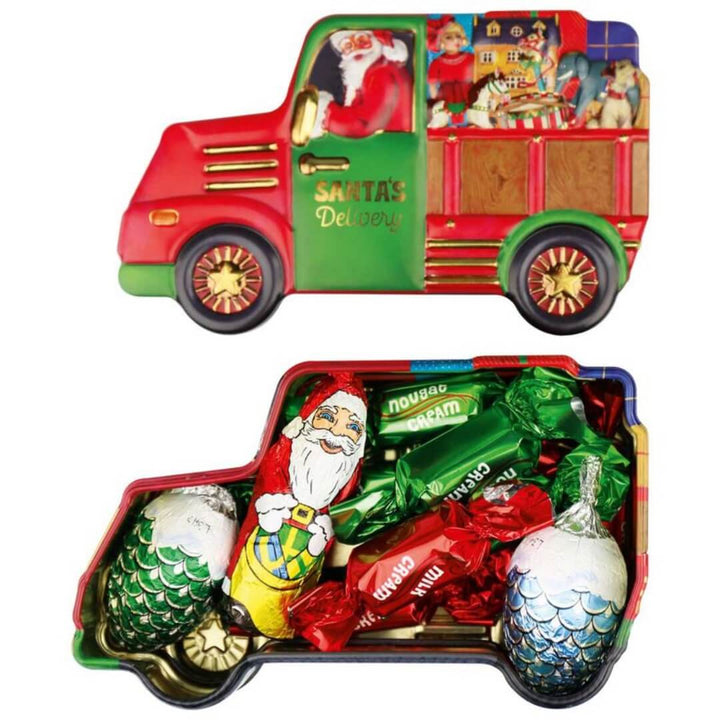 Windel Christmas Santa's Delivery Van Chocolate Tin 126g