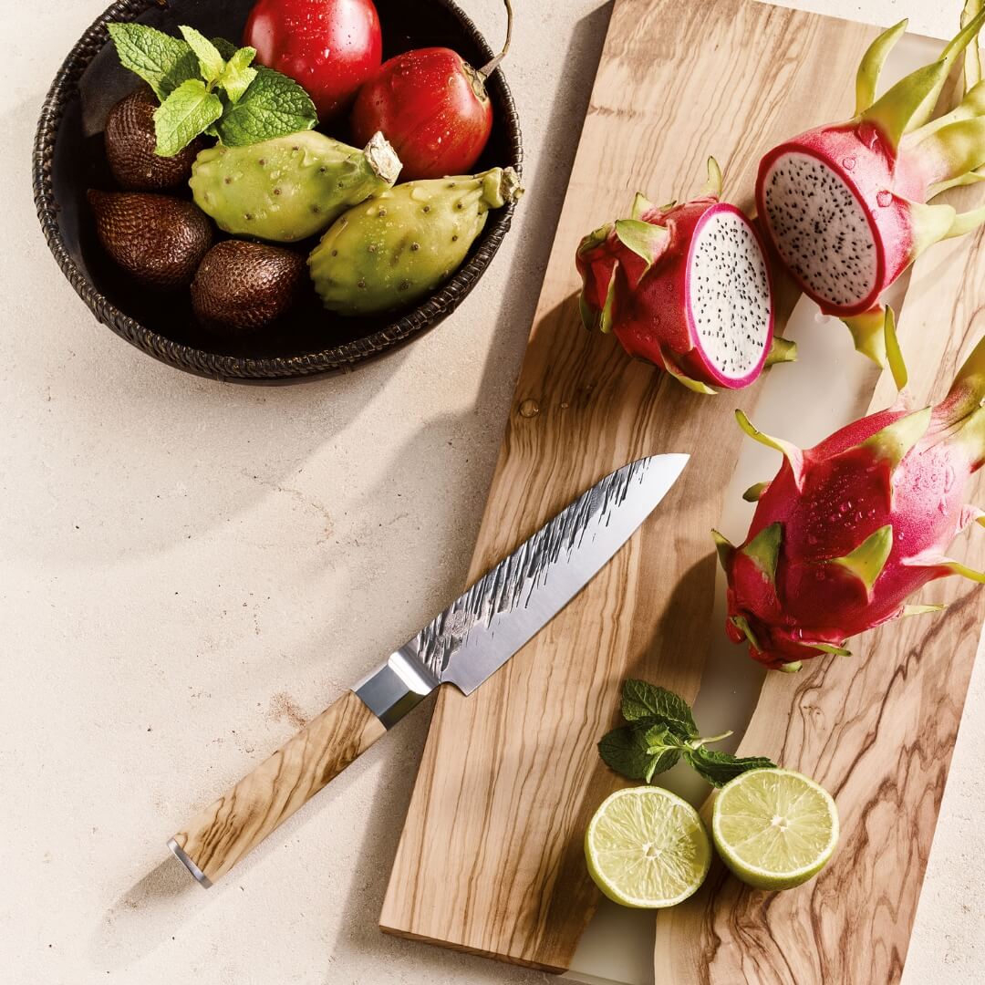 Zassenhaus Osaka Olivewood Santoku Knife