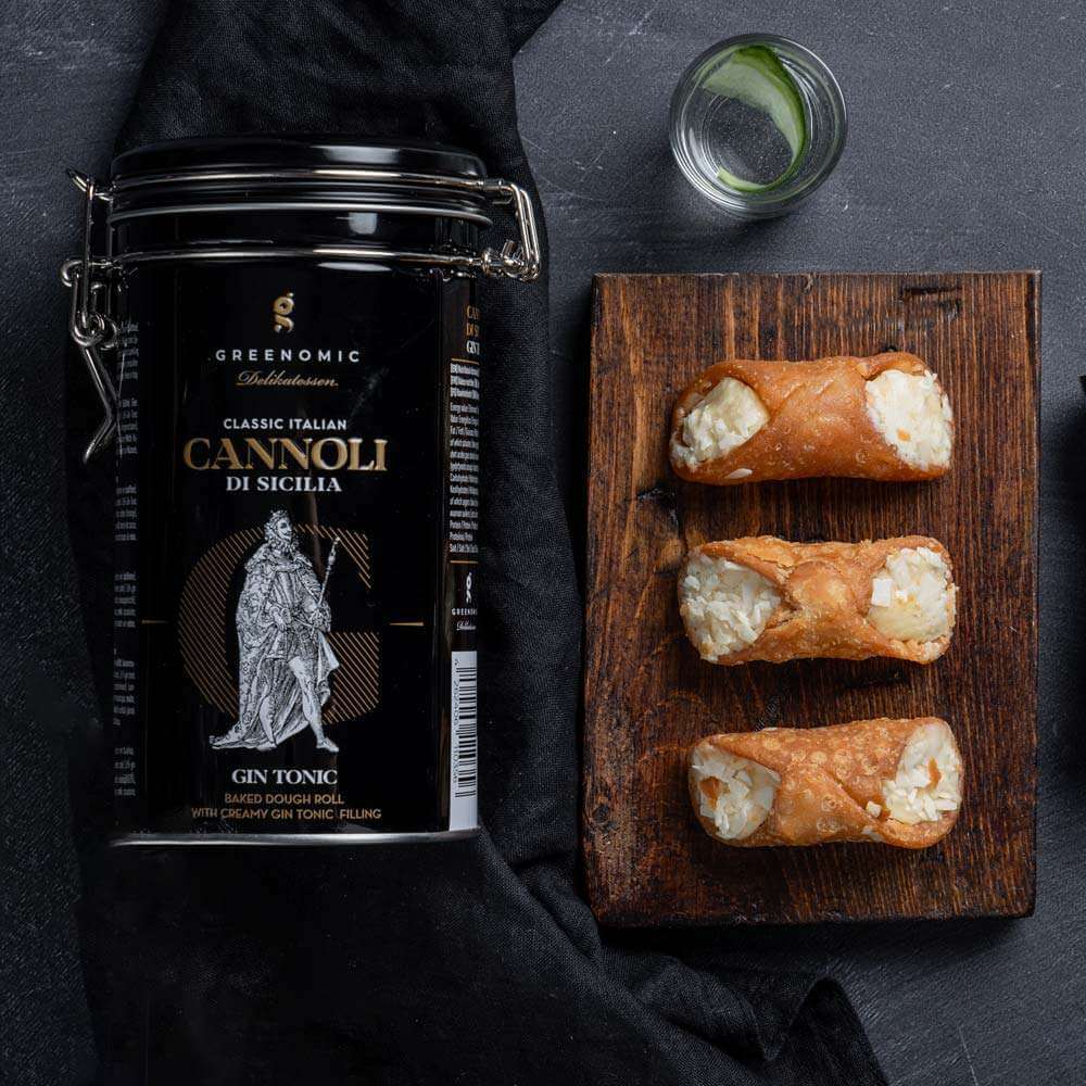 Greenomic Gin & Tonic Cannoli de Sicilia 200g