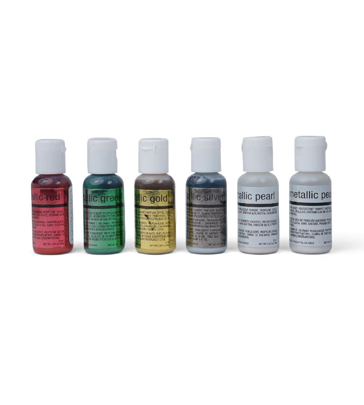 Chefmaster Metallic Airbrush Colours 18g