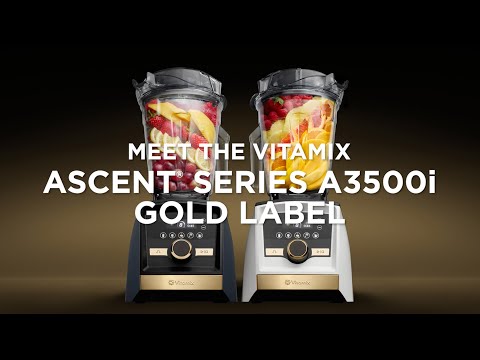 Vitamix ASCENT A3500i Blender Gold Label Matte Blue