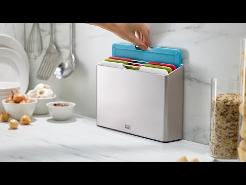 Joseph Joseph Folio Graphite Chopping Board Set 4pce