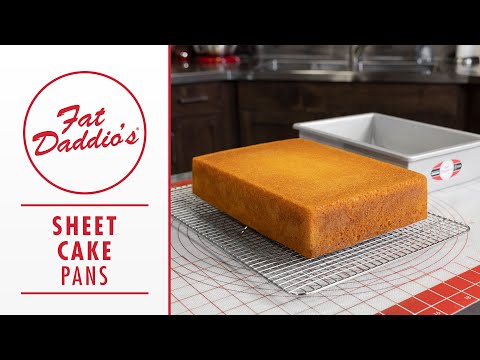Fat Daddio's Sheet Cake/Slice 2 inch Deep Pans