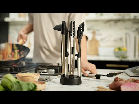 Joseph Joseph Fusion Silicone Set with Stand 5pce