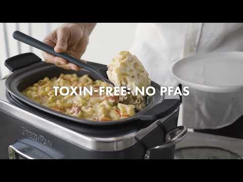 GreenPan Bistro Slow Cooker 6L Oxford Blue