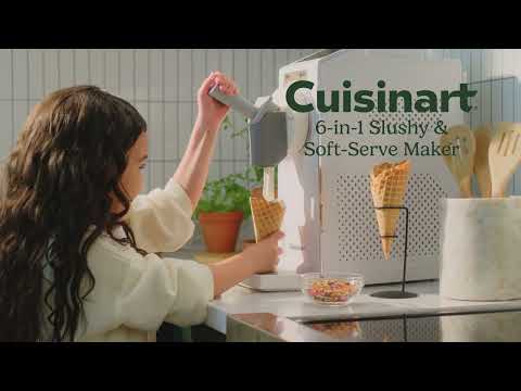 Cuisinart Frost Fusion 6-in-1 Slushy & Soft Serve Maker