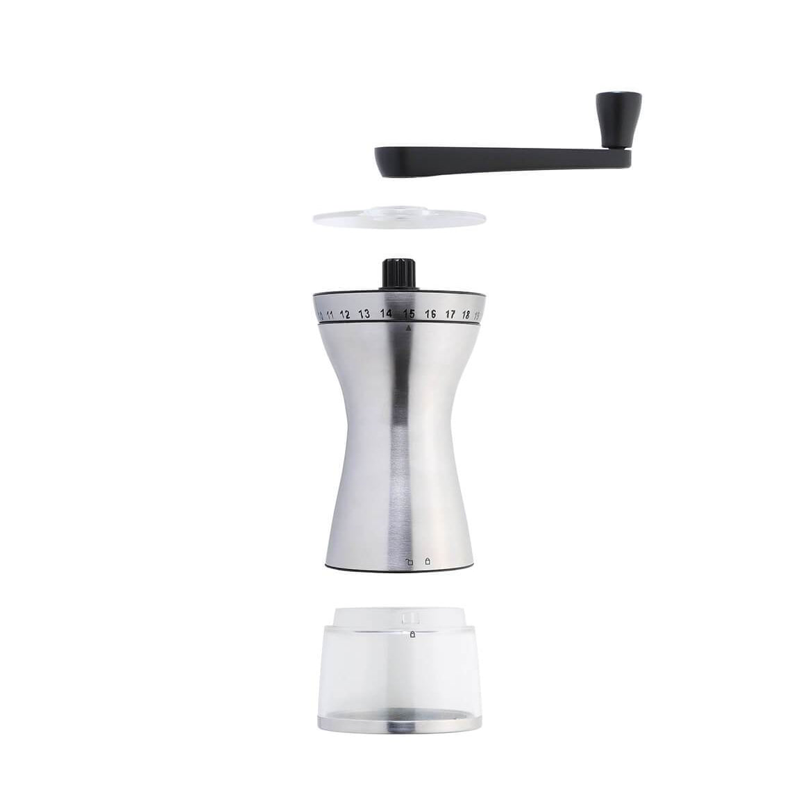 Manaos Coffee Grinder with Grind Selector
