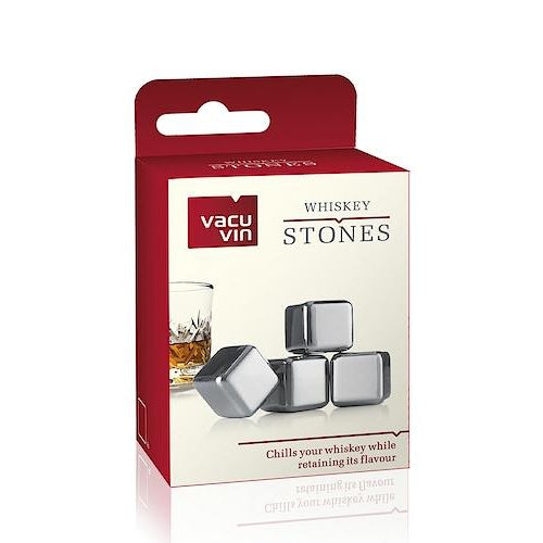 Vacu Vin Whiskey Stones S/S Set of 4