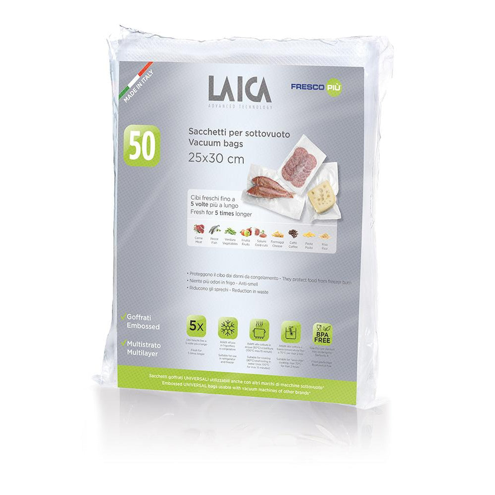 Laica Vacuum Seal Reusable Bags