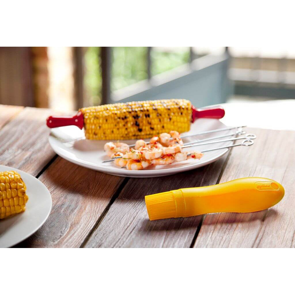 Zyliss Corn Holders Primary Colours S/4