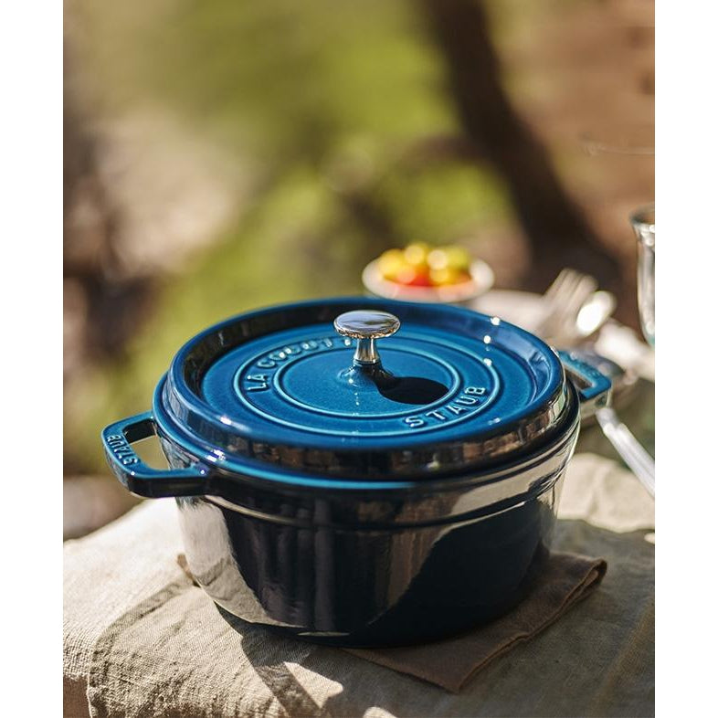 Staub Round Cocotte 'La Mer'